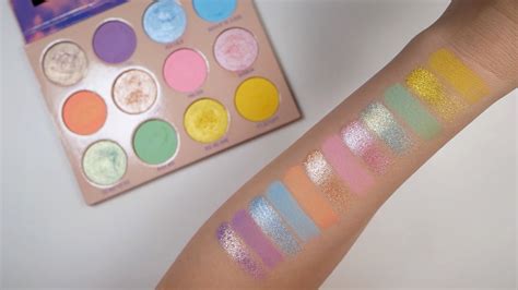 Give Me Glow Pastel Dreams Palette Swatches Youtube