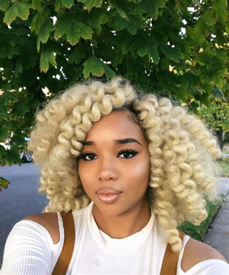 19 People That Prove Blonde Hair Is For Everyone Blonde Afro Blonde