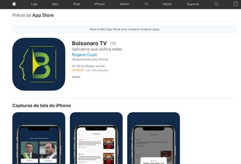 App Da Tv Bolsonaro Coleta Dados Ao Contrário Do Que O Desenvolvedor