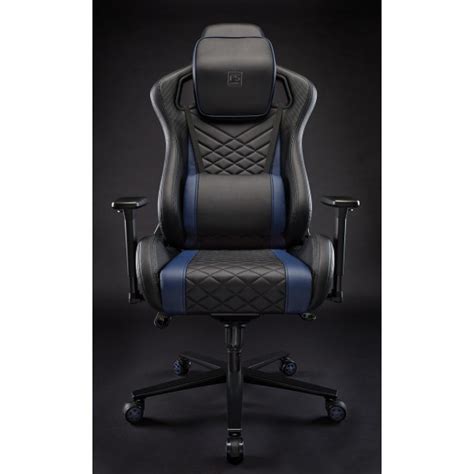 Rs Gaming™ Davanti Vegan Leather High Back Gaming Chair Blackblue