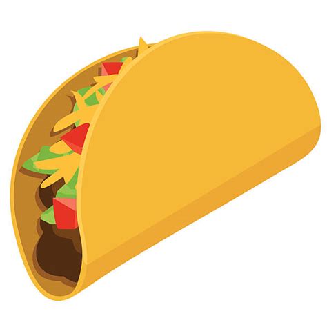 Royalty Free Taco Clip Art Vector Images And Illustrations Istock