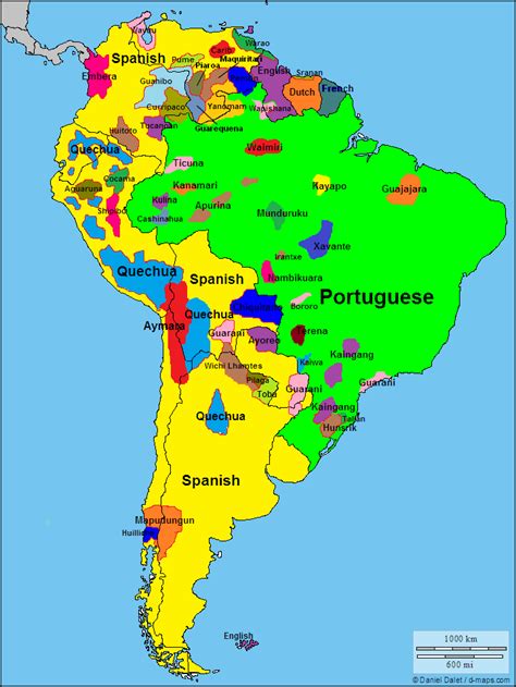 Languages Of South America Interesting Spots Of Small Local Languages