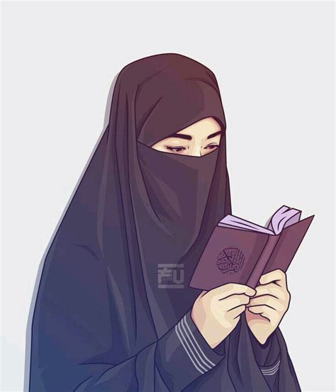 İkra Bintimüslim Hijab Cartoon Hijab Drawing Islamic Girl Images