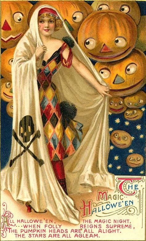 Vintage Blog Halloween Card