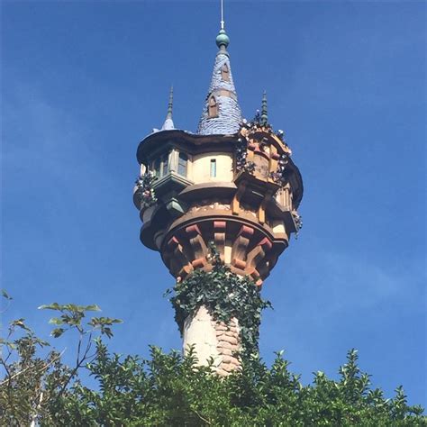 Rapunzels Tower At Magic Kingdom Magickingdom Waltdisneyworld Disney