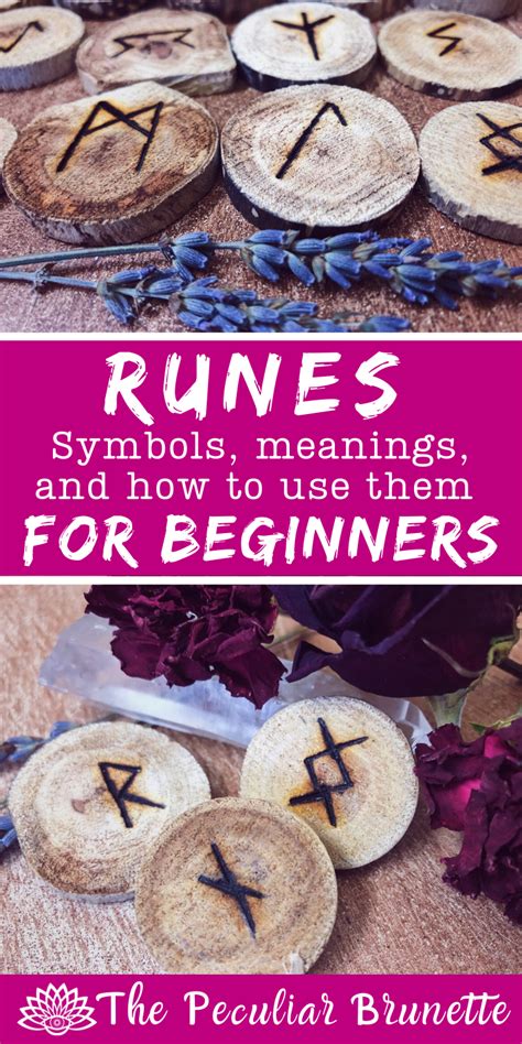 Rune Symbols Meanings And Uses For Beginners Norse Runes Meanings