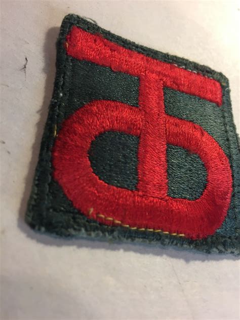 Us Army 90th Inf Div Color Patch Ebay