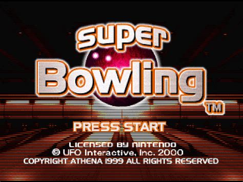 Super Bowling Details Launchbox Games Database