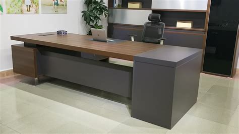 E1 Wooden Table Modern Luxury Office Desk Set Office Desk