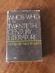 Who's Who In Twentieth Century Literature - Tantalus books ...