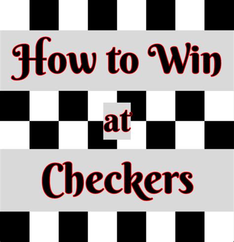Checkers Strategy And Tactics How To Win Every Time HobbyLark