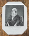 Küpferstich-Porträt von Rist nach Stirnbrand. Charlotte Auguste ...