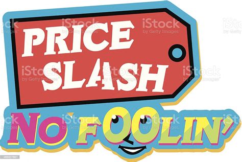 Price Slash Heading C Stock Illustration Download Image Now