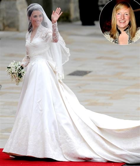Kate middleton's wedding dress designer. Kate Middleton's Wedding Dress Designer Sarah Burton ...