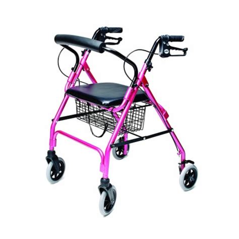 Graham Field Lumex Walkabout Lite Rollator With Seat And 6 Inch Wheels