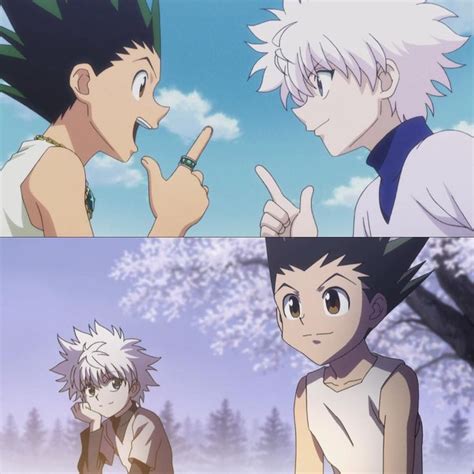 Find Somebody Who Looks At You Like Killua Looks At Gon Anime Anime