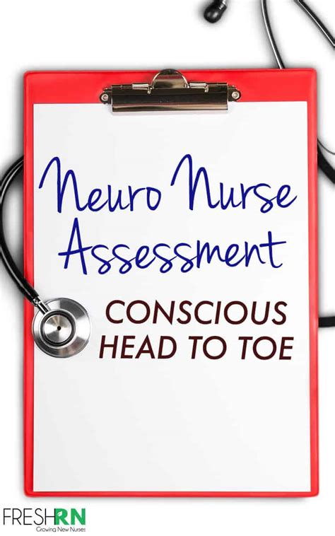 Neuro Nurse Assessment Conscious Head To Toe Freshrn