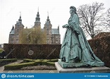 Statue Of Queen Caroline Amalie Of Augustenburg In Rosenborg Castle ...