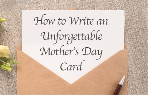 How To Write An Unforgettable Mothers Day Card Bradford Exchange