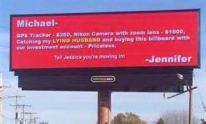 Catching My Lying Husband Priceless Scorned Wife Gets Revenge With Giant Billboard Play On