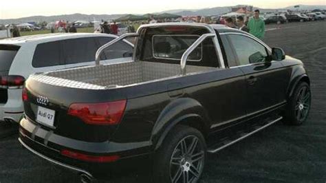 Audi Q7 Pickup Truck Spied Is It An Official Concept