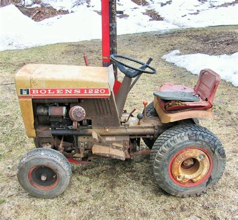 Vintage Bolens Husky 1220 Garden Tractor Used Tractors Garden