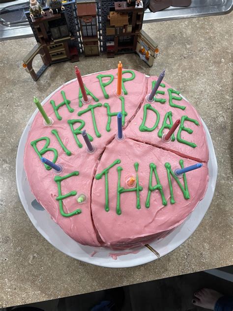 My Mom Made Me This Cake For My Birthday Rharrypotter