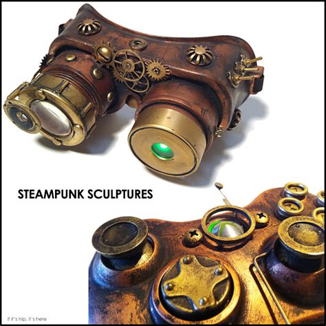 Stunning Steampunk Sculptures By Devin Smith If Its Hip Its Here