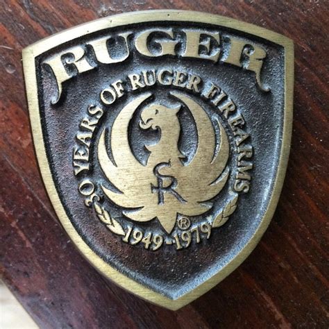 Ruger 30th Anniversary Belt Buckle I Got A Yard Sale For 2