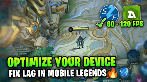 How To Optimize Your Device To Fix Lag In Mobile Legends 1 3 Gb Ram Low End Device Youtube