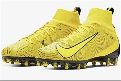Nike Vapor Untouchable 3 Pro Football Cleats Size 12 Yellow Black