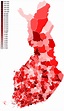 Finnish Municipalities by Population [1905x3296] : MapPorn