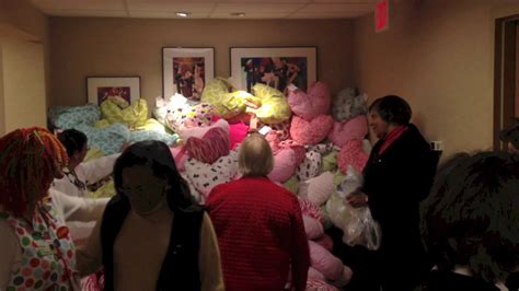 Zonta Clubs Provide Pillows Comfort To Breast Cancer Patients