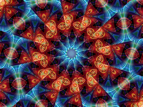 Psychedelic Fractals Blossom Wallpapers Psychedelic