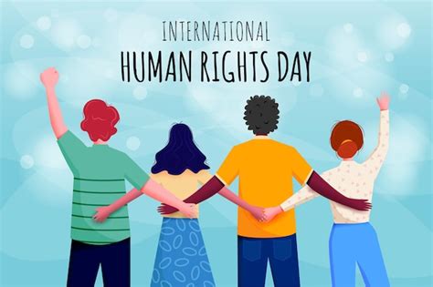 Premium Vector International Human Rights Day Banner