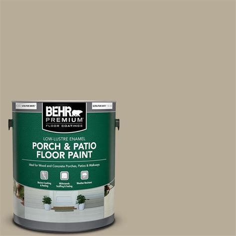 Behr Premium 1 Gal N310 4 Desert Khaki Low Lustre Enamel Interior