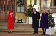Britain's royal family gathers in public for 1st time since start of ...