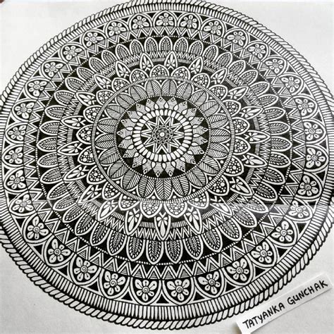 Tatyanka Gunchak On Instagram Mandala Zentangle Doodle Zendoodle