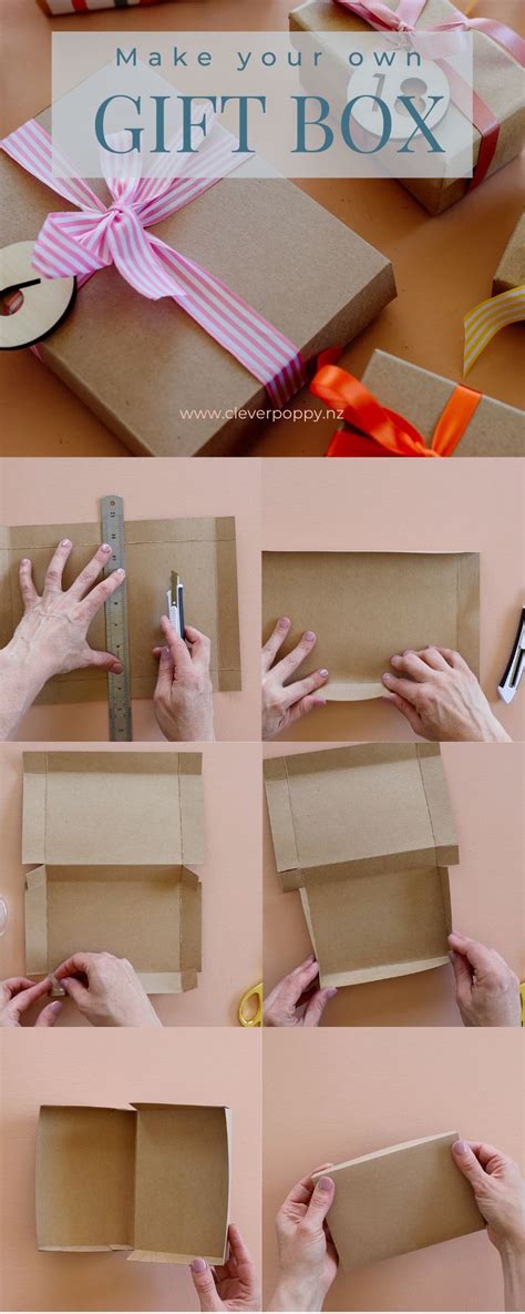 Make Your Own Cardboard T Boxes No Template Needed — Clever Poppy
