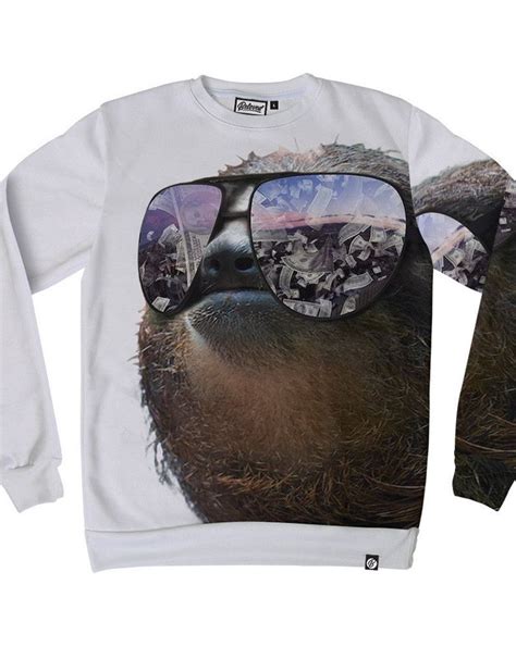 Swag Sloth Sweatshirt Edm Outfits Rave Wear Festival Outfits