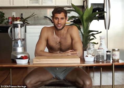 Meet The Nearly Naked Chef Wowing Millions Online With Racy Peruvian Recipes Daily Mail Online