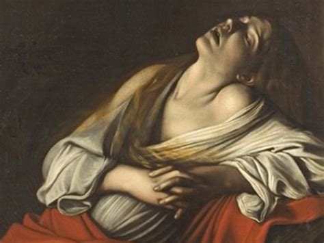 Revolutionary Lost Caravaggio Painting Mary Magdalen In Ecstasy