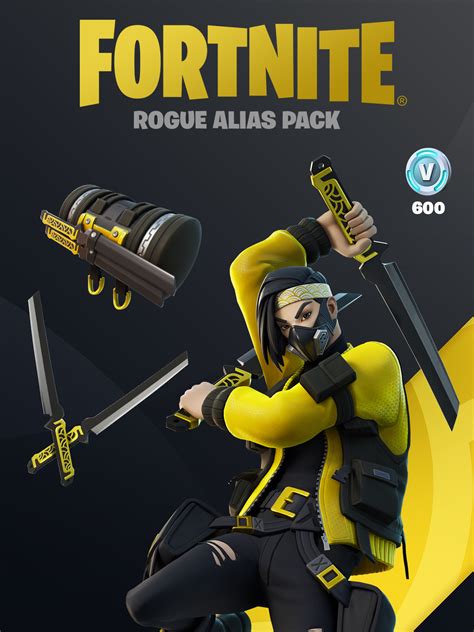 Rogue Alias Pack Fortnite Skin Images Shop History 59 Off