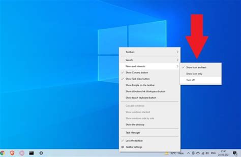 How To Turn Off News And Interests In Windows S Taskbar Latest Remove The Widget On Vrogue