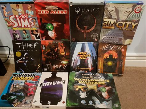 Recently Started Collecting Old Big Box Style Pc Games My Collection