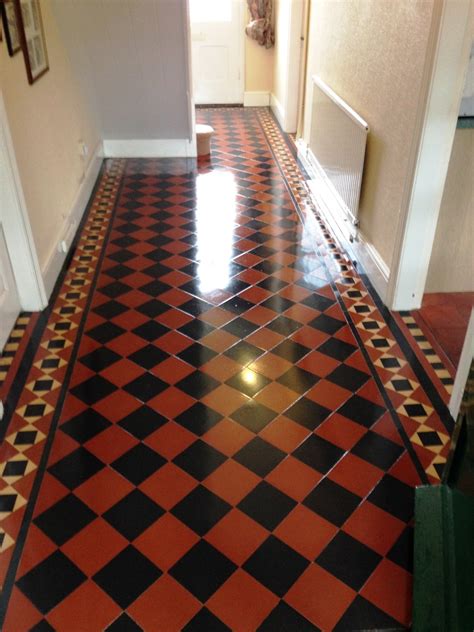 Classic Victorian Patterned Tiles Rejuvenated In Newport