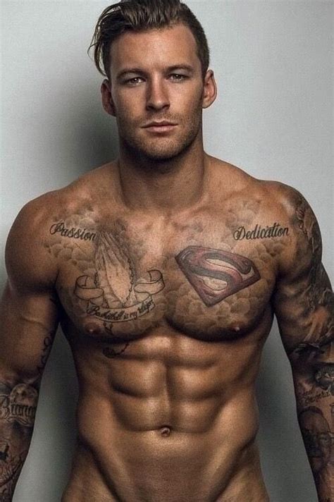 homme parfait hot men hot guys bodybuilding tattoo inked men the perfect guy muscular men