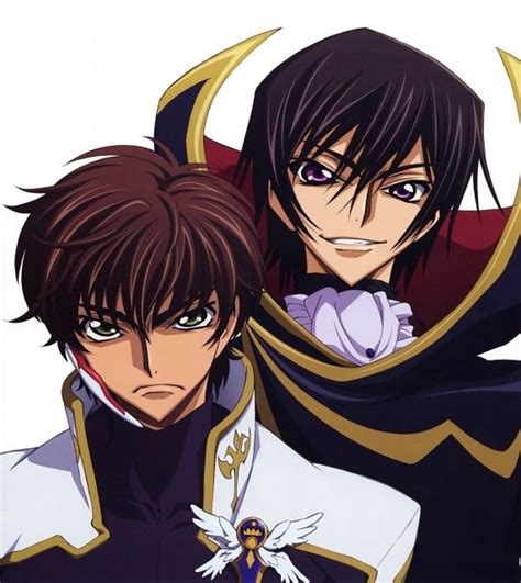 Lelouch And Suzaku Code Geass Anime Coding