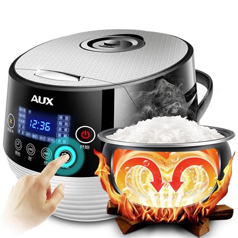 V Aux Intelligent L Electric Rice Cooker Full Automatic Led Touch