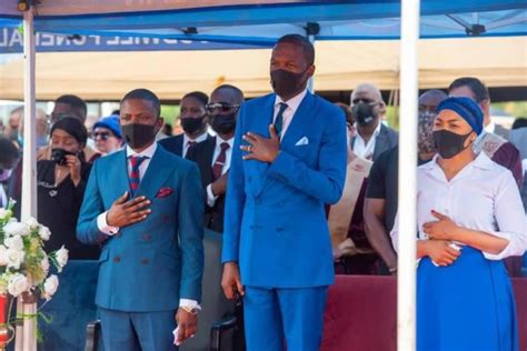 These 'so called' prophets are really glorified more than god. Sad photos from the funeral ceremony of Prophet Bushiri's ...
